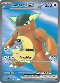 Karte Kangama-ex aus 151, Nummer 190/165