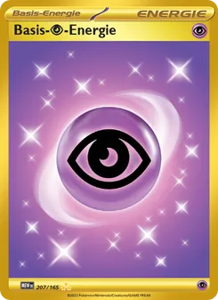 Karte Basis-Psychic-Energie aus 151, Nummer 207/165