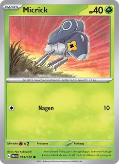 Karte Micrick aus Paradoxrift, Nummer 013/182