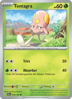 Karte Tentagra aus Paradoxrift, Nummer 016/182