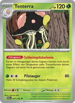 Karte Tenterra aus Paradoxrift, Nummer 017/182