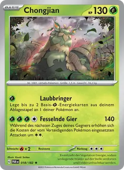 Karte Chongjian aus Paradoxrift, Nummer 018/182
