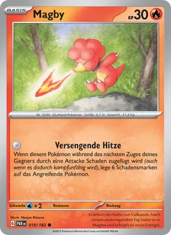Karte Magby aus Paradoxrift, Nummer 019/182