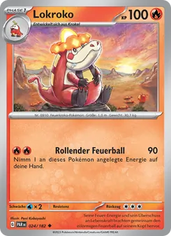 Karte Lokroko aus Paradoxrift, Nummer 024/182