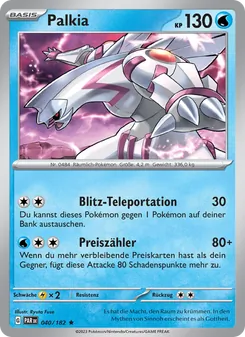 Karte Palkia aus Paradoxrift, Nummer 040/182