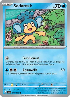 Karte Sodamak aus Paradoxrift, Nummer 041/182
