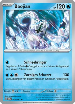 Karte Baojian aus Paradoxrift, Nummer 057/182