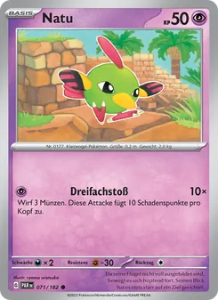 Karte Natu aus Paradoxrift, Nummer 071/182