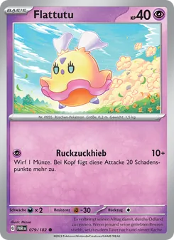 Karte Flattutu aus Paradoxrift, Nummer 079/182