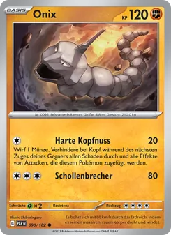 Karte Onix aus Paradoxrift, Nummer 090/182