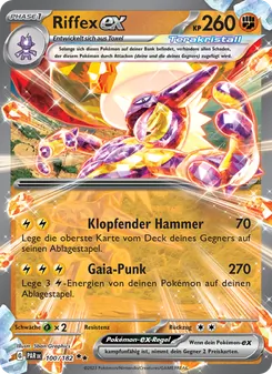 Karte Riffex-ex aus Paradoxrift, Nummer 100/182