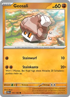 Karte Geosali aus Paradoxrift, Nummer 101/182