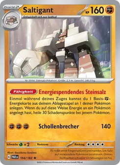 Karte Saltigant aus Paradoxrift, Nummer 104/182