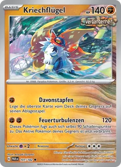 Karte Kriechflügel aus Paradoxrift, Nummer 107/182