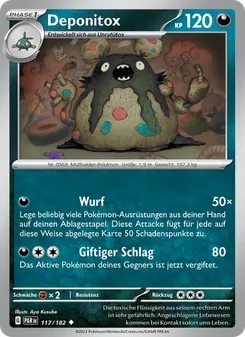 Karte Deponitox aus Paradoxrift, Nummer 117/182