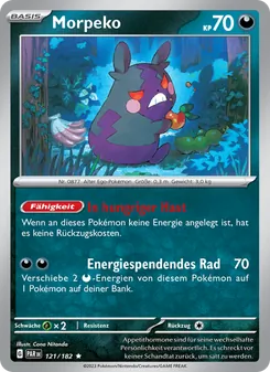 Karte Morpeko aus Paradoxrift, Nummer 121/182