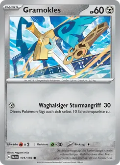 Karte Gramokles aus Paradoxrift, Nummer 131/182