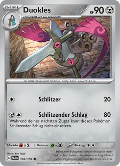 Karte Duokles aus Paradoxrift, Nummer 132/182