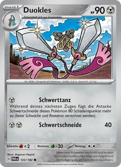 Karte Duokles aus Paradoxrift, Nummer 133/182