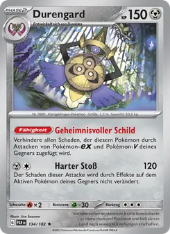 Karte Durengard aus Paradoxrift, Nummer 134/182