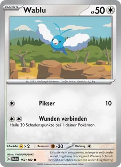 Karte Wablu aus Paradoxrift, Nummer 152/182