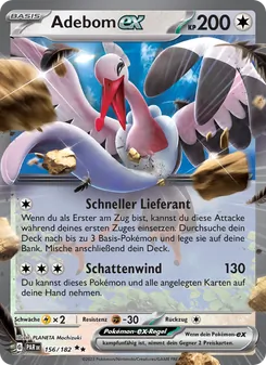 Karte Adebom-ex aus Paradoxrift, Nummer 156/182