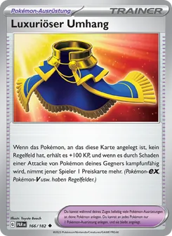 Karte Luxuriöser Umhang aus Paradoxrift, Nummer 166/182