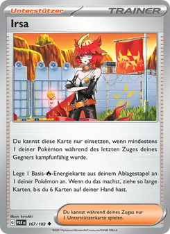 Karte Irsa aus Paradoxrift, Nummer 167/182