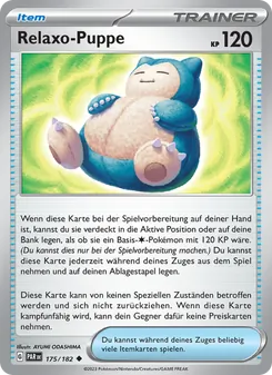 Karte Relaxo-Puppe aus Paradoxrift, Nummer 175/182