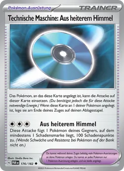 Karte Technische Maschine: Aus heiterem Himmel aus Paradoxrift, Nummer 176/182