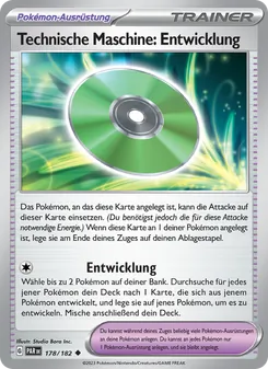 Karte Technische Maschine: Entwicklung aus Paradoxrift, Nummer 178/182