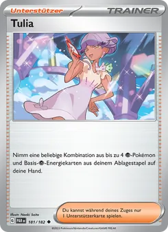 Karte Tulia aus Paradoxrift, Nummer 181/182
