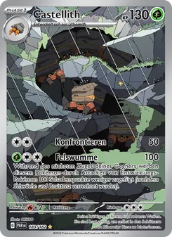 Karte Castellith aus Paradoxrift, Nummer 183/182