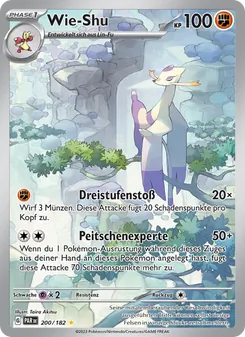 Karte Wie-Shu aus Paradoxrift, Nummer 200/182