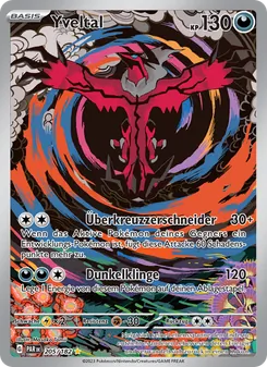 Karte Yveltal aus Paradoxrift, Nummer 205/182