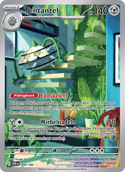 Karte Tentantel aus Paradoxrift, Nummer 209/182