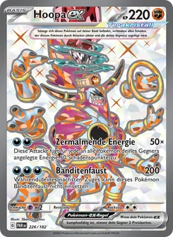 Karte Hoopa-ex aus Paradoxrift, Nummer 226/182