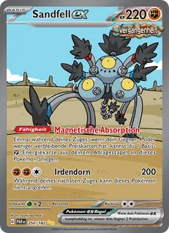 Karte Sandfell-ex aus Paradoxrift, Nummer 250/182