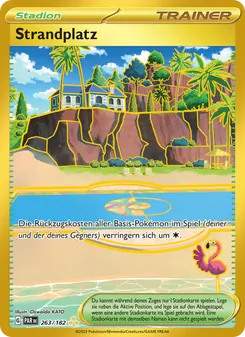 Karte Strandplatz aus Paradoxrift, Nummer 263/182