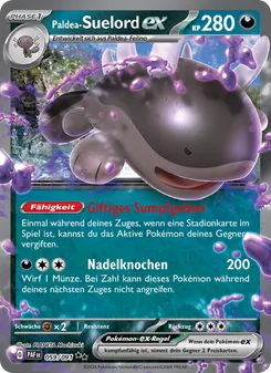 Karte Paldea-Suelord-ex aus Paldeas Schicksale, Nummer 059/91