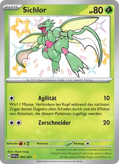 Karte Sichlor aus Paldeas Schicksale, Nummer 095/91