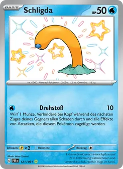 Karte Schligda aus Paldeas Schicksale, Nummer 121/91