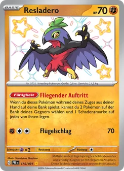 Karte Resladero aus Paldeas Schicksale, Nummer 175/91