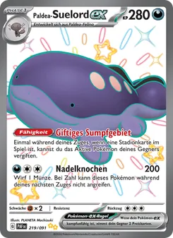 Karte Paldea-Suelord-ex aus Paldeas Schicksale, Nummer 219/91