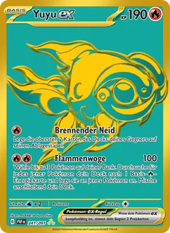 Karte Yuyu-ex aus Paldeas Schicksale, Nummer 241/91