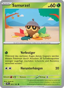 Karte Samurzel aus Gewalten der Zeit, Nummer 003/162