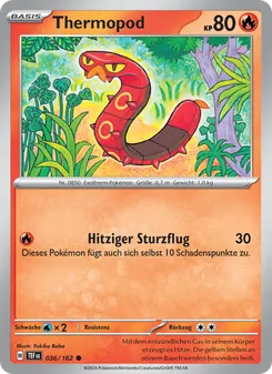 Karte Thermopod aus Gewalten der Zeit, Nummer 036/162