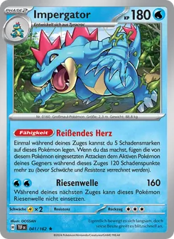 Karte Impergator aus Gewalten der Zeit, Nummer 041/162