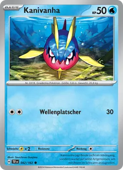 Karte Kanivanha aus Gewalten der Zeit, Nummer 042/162