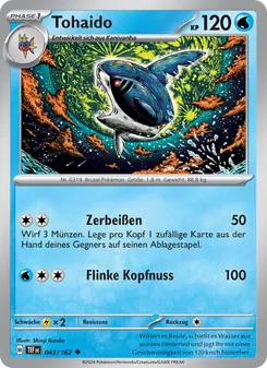 Karte Tohaido aus Gewalten der Zeit, Nummer 043/162